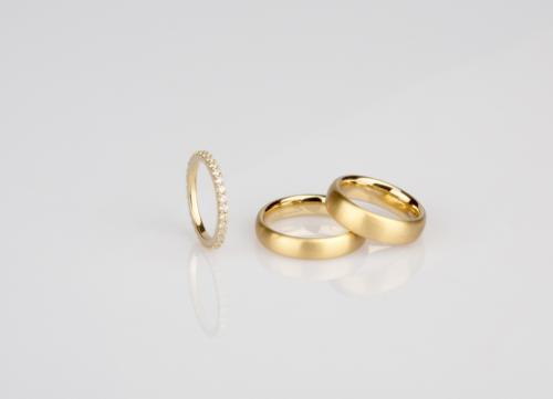 Goldringe mit/ohne Diamanten
